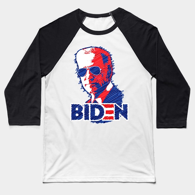 Biden Baseball T-Shirt by TeeZona